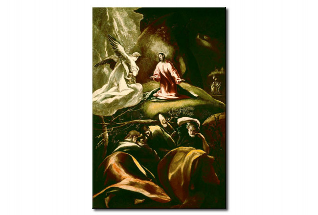 Wandbild Christus auf dem Ölberg - El Greco - Kunstdrucke